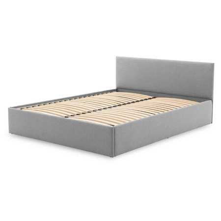 Čalouněná postel LEON bez matrace rozměr 160x200 cm Šedá SG-nábytek