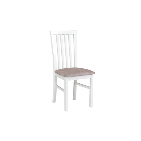 Jídelní židle MILANO 1 Bílá Tkanina 1B MIX-DREW