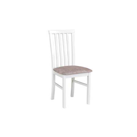 Jídelní židle MILANO 1 Bílá Tkanina 26B MIX-DREW