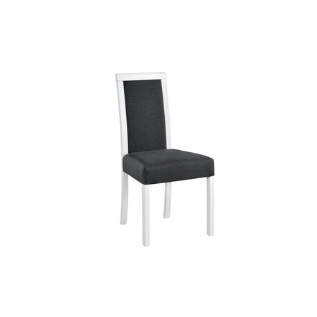 Jídelní židle ROMA 3 Bílá Tkanina 1B MIX-DREW