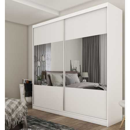 Kvalitní Šatní Skříň Celeste 200 cm Bílá Furniture