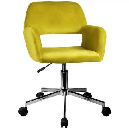 Otočná židle FD-22 - žlutá Akord