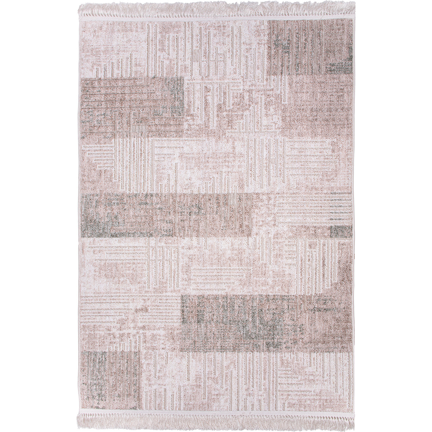 Koberec BENITA 512 zelená-krémová - 120x170 cm Marbex