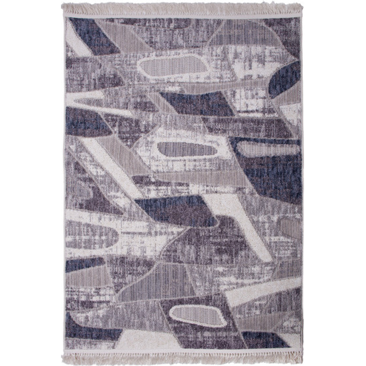 Koberec BENITA 519 modrá-krémová - 120x170 cm Marbex