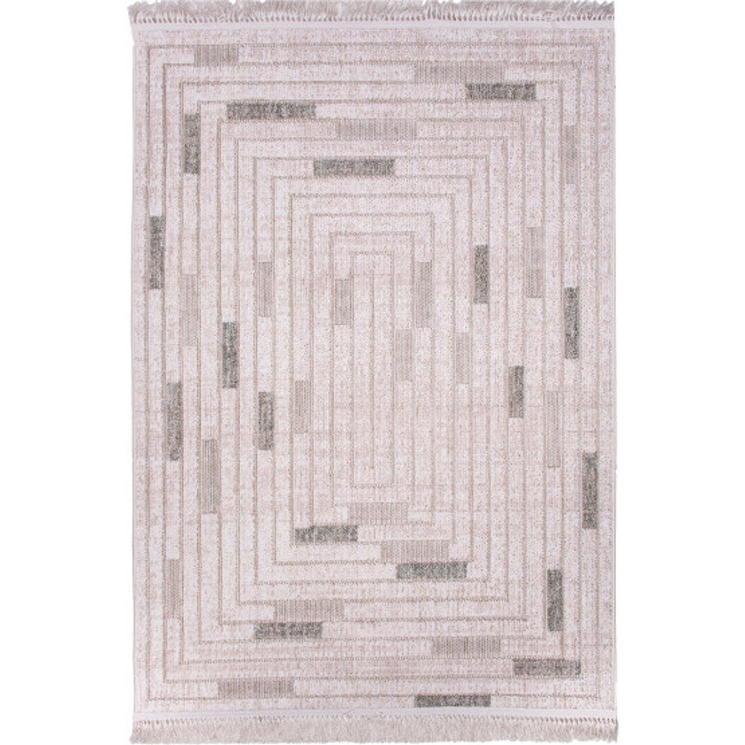 Koberec BENITA 525 zelená-krémová - 133x190 cm Marbex