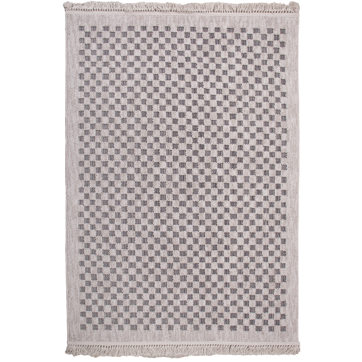 Koberec BENITA 952A modrá-krémová - 80x150 cm Marbex