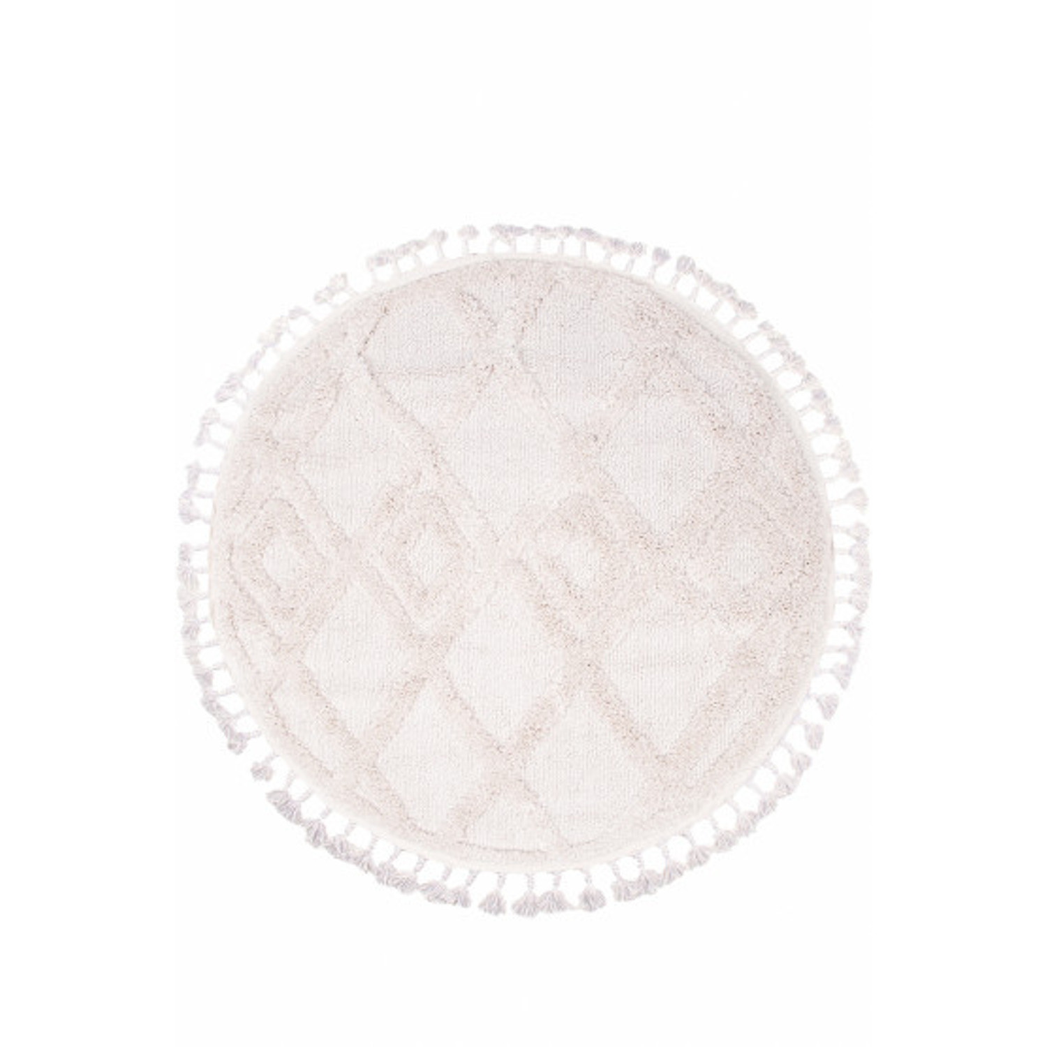 Koberec BERBER 6843 krémová - 120x120 cm Marbex