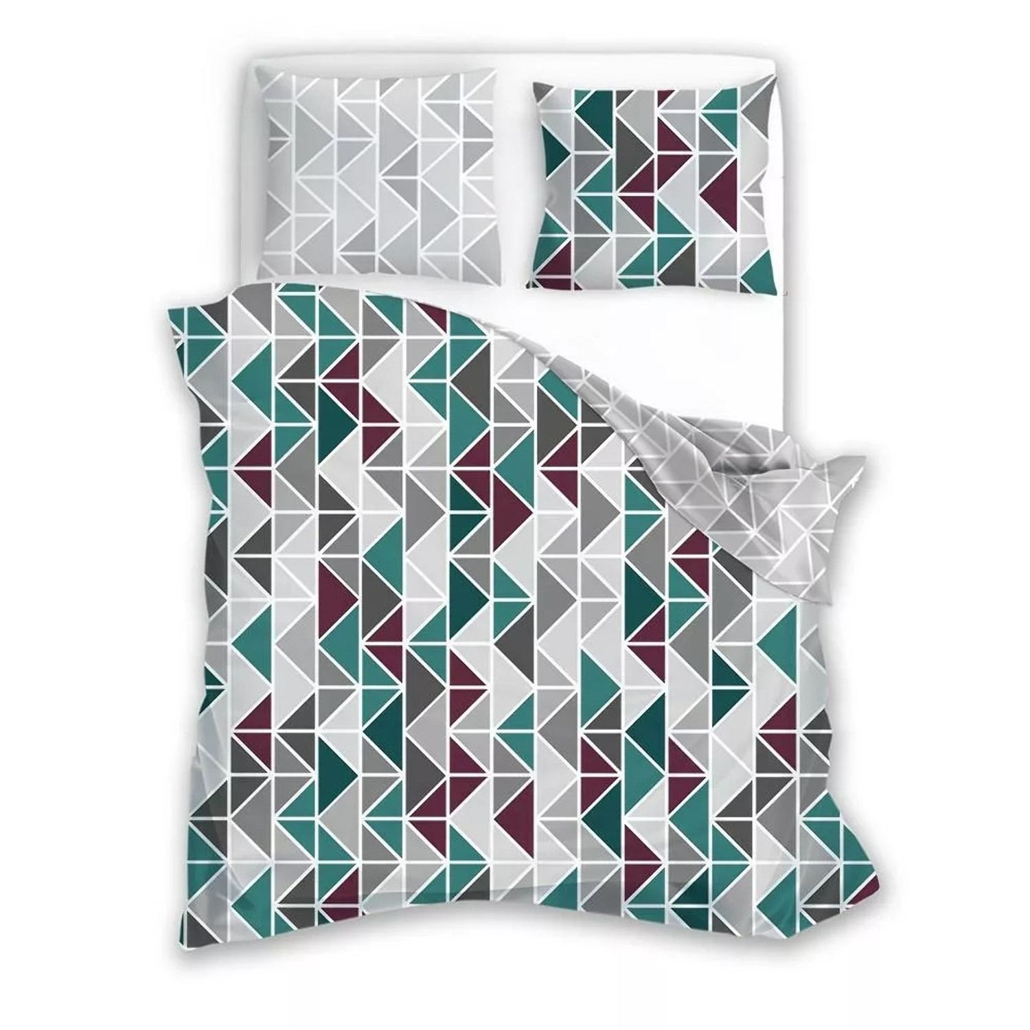 Povlečení z mikrovlákna HARMONY 18 Geometrie 140x200 cm KARO