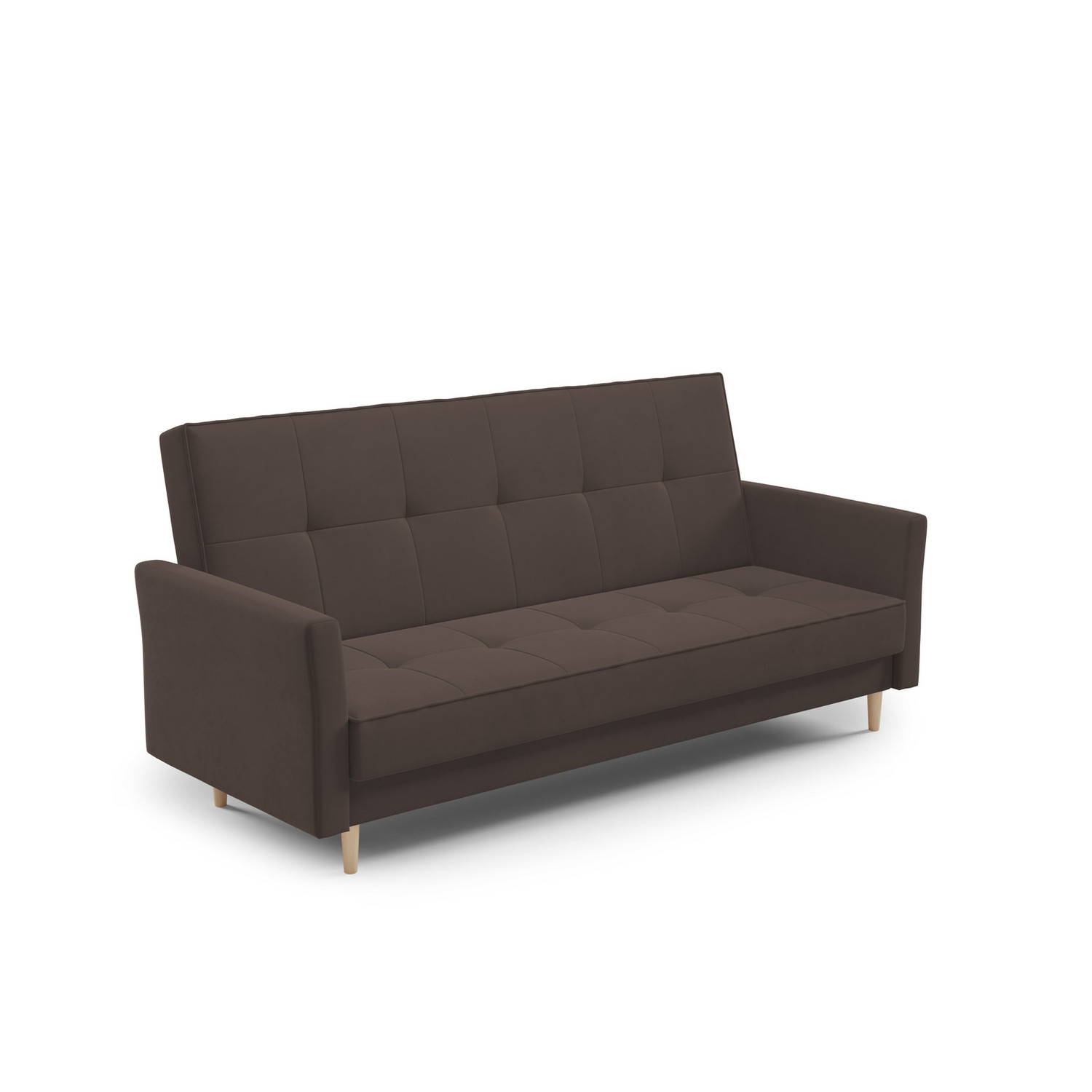 Rozkládací pohovka KARI Hnědá SG nabytek