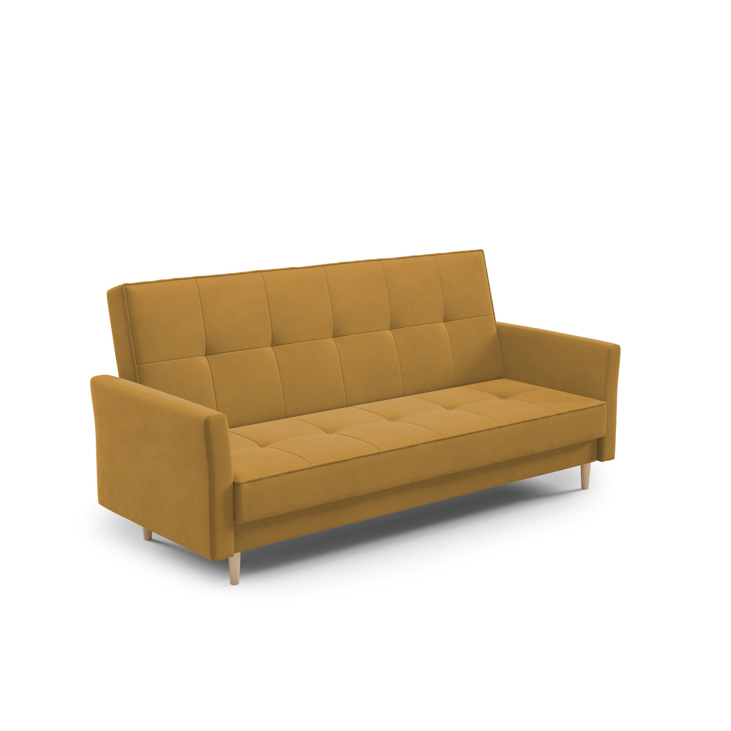 Rozkládací pohovka KARI Žlutá SG nabytek