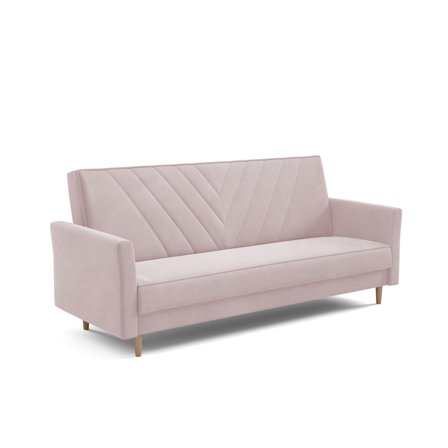 Rozkládací pohovka SVEN Růžová SG nabytek