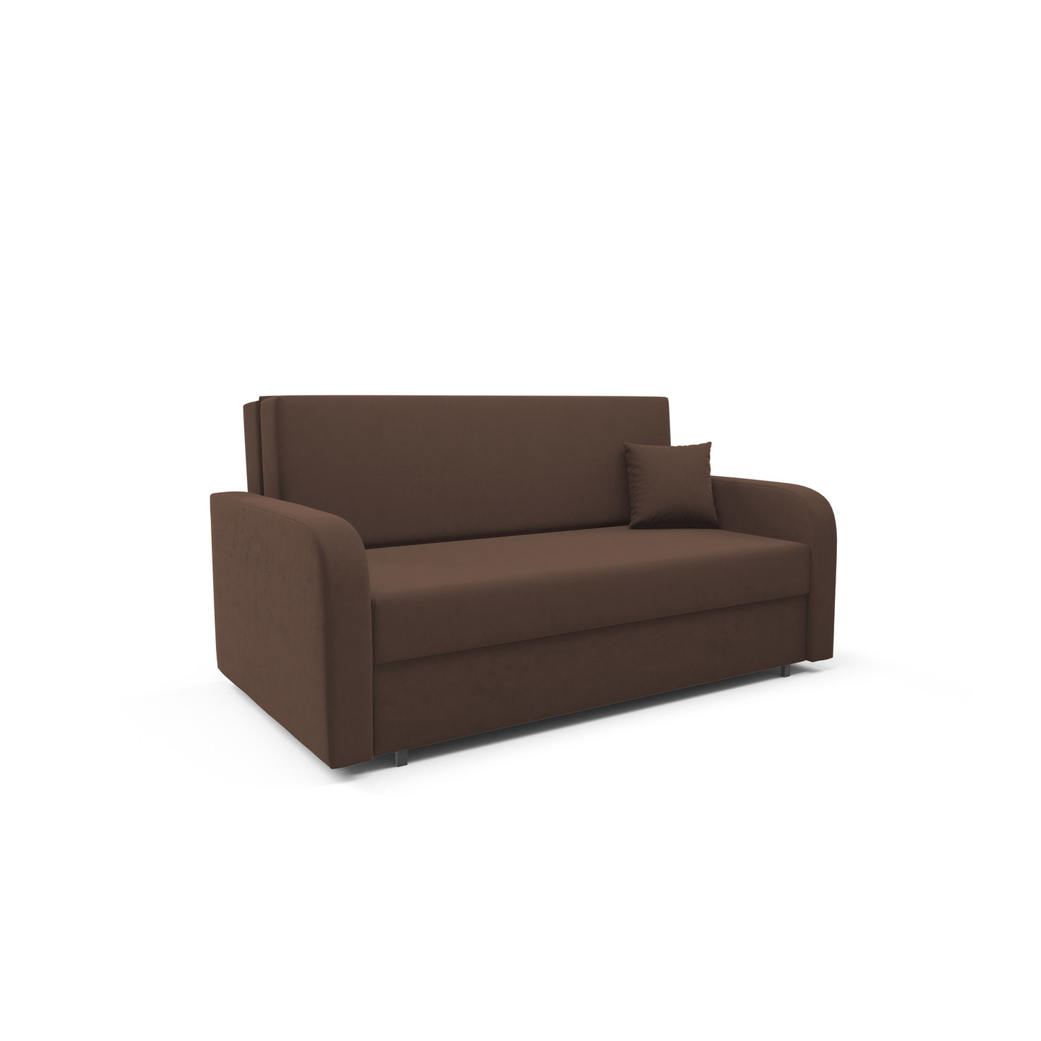 Rozkládací pohovka FERONI IV Hnědá SG nabytek