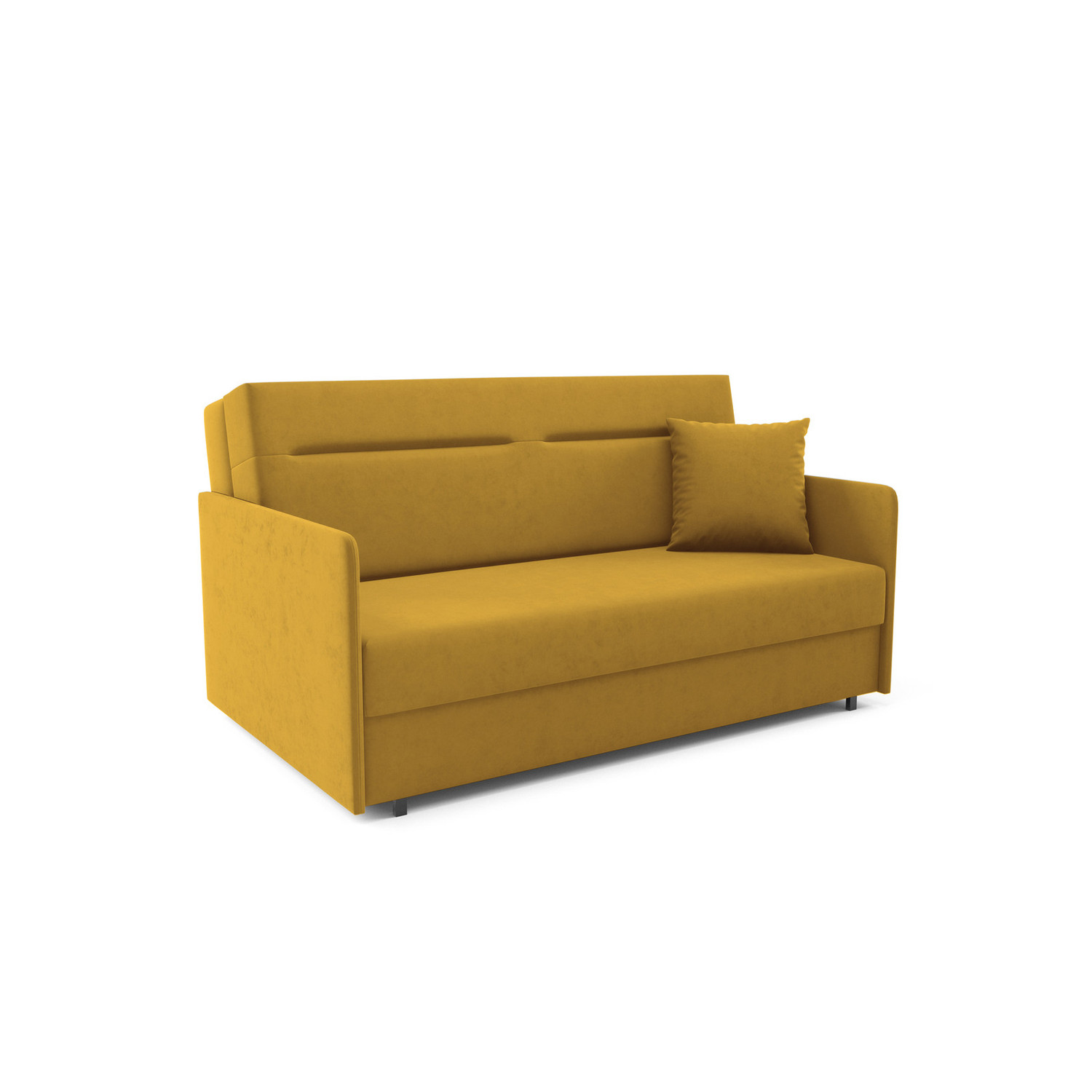 Rozkládací pohovka FLORE IV Žlutá SG nabytek