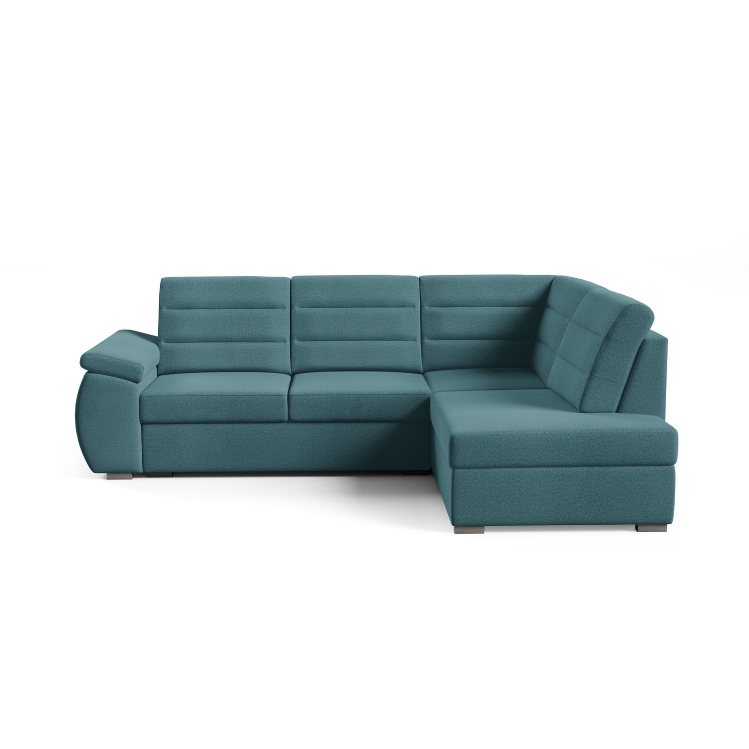 Rohová sedací souprava ASPEN Pravá Modrá Lukasz meble