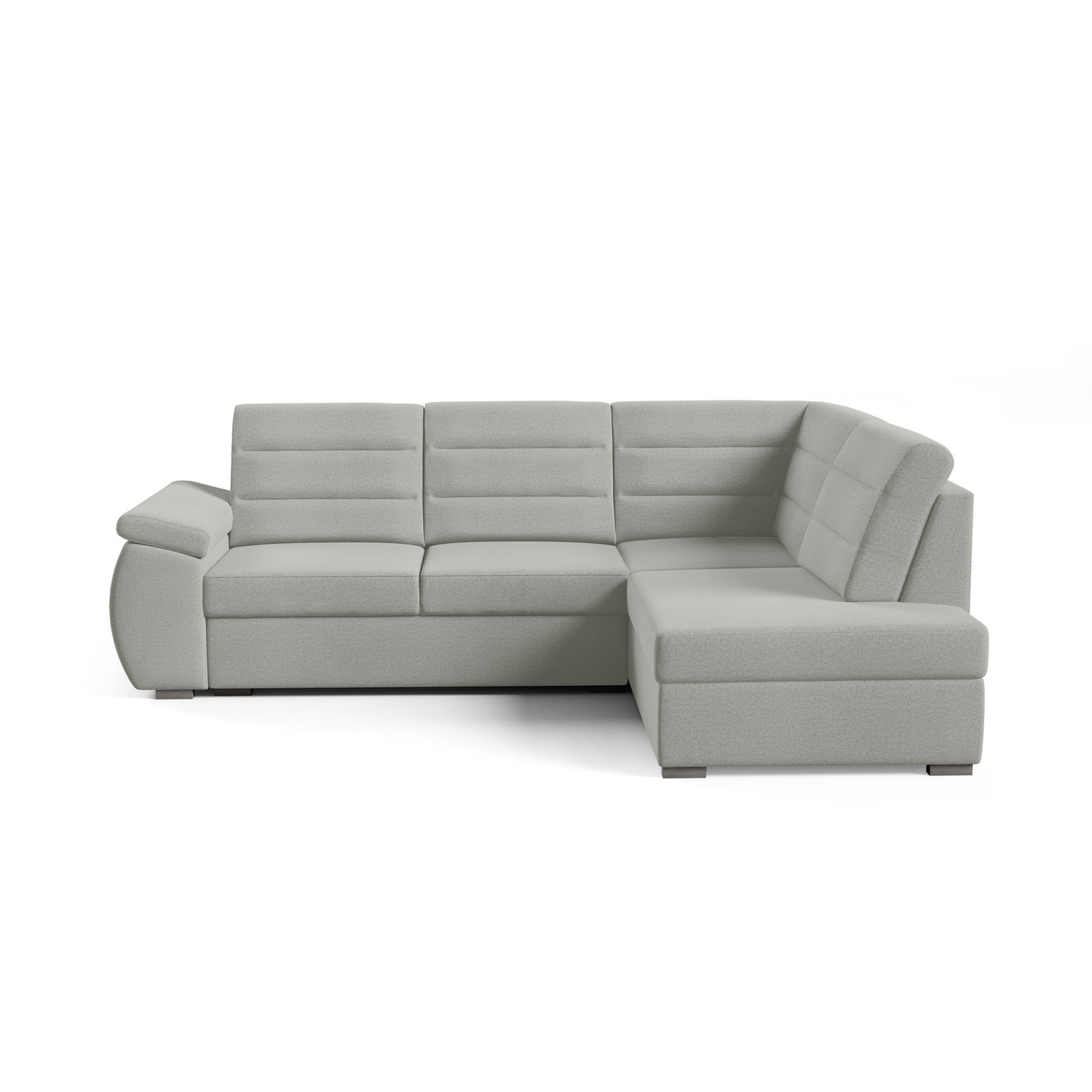 Rohová sedací souprava ASPEN Pravá Šedá II Lukasz meble