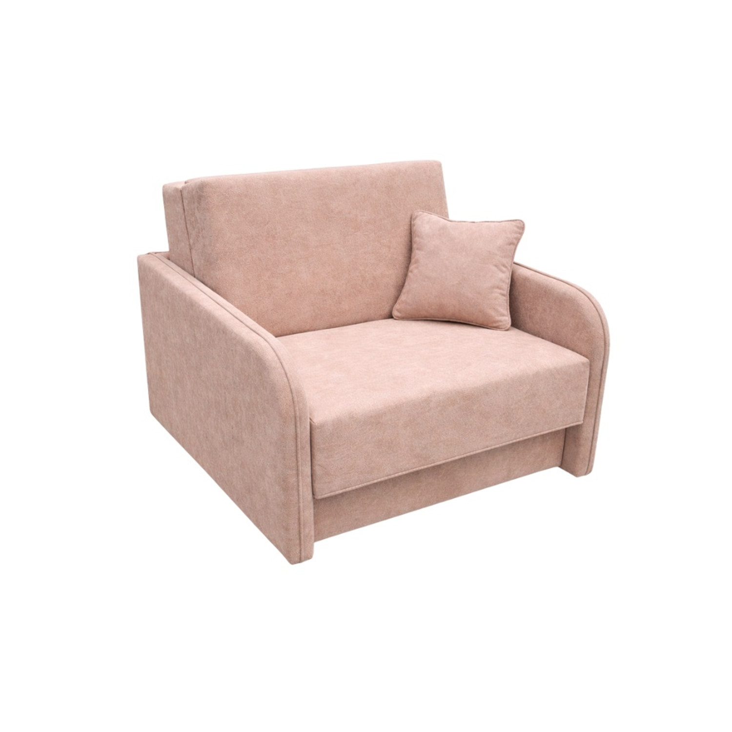 Rozkládací pohovka EASY 1 Růžová SG-nábytek