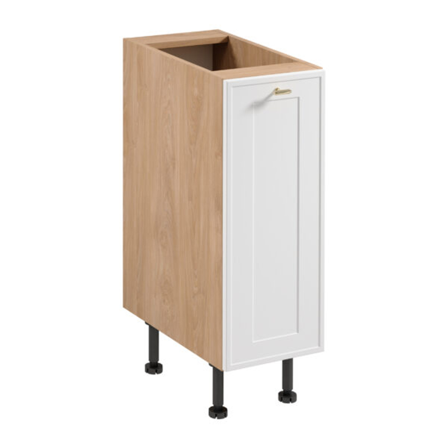 Kuchyňská skříňka SORENTO D30 - P/L - Puccini/ bílý rám GALA