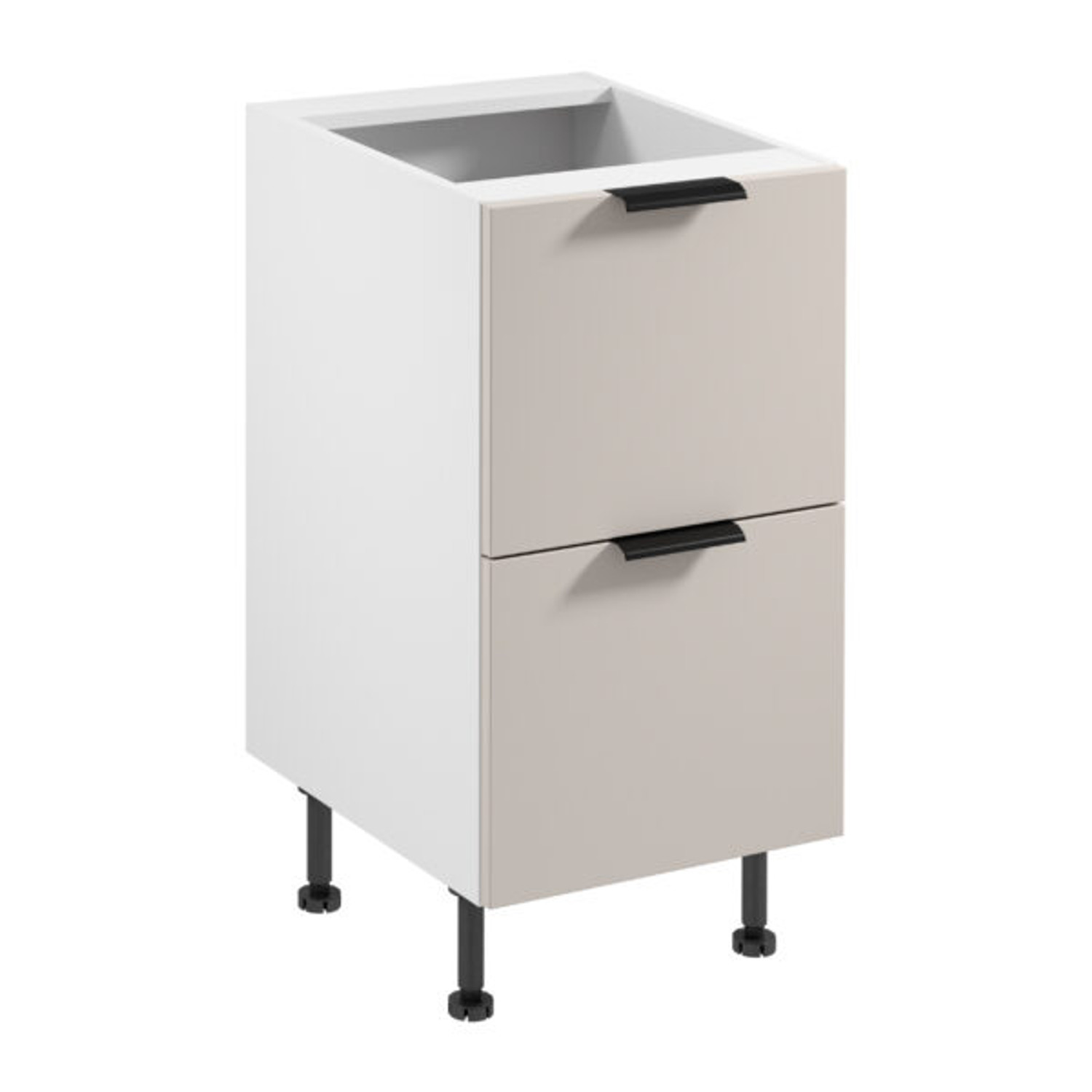 Kuchyňská skříňka SORENTO D45S2 AX - bílá Béžová GALA