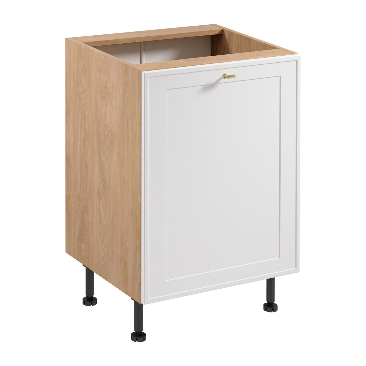 Kuchyňská skříňka SORENTO D60 - P/L -  Puccini/bílý rám GALA