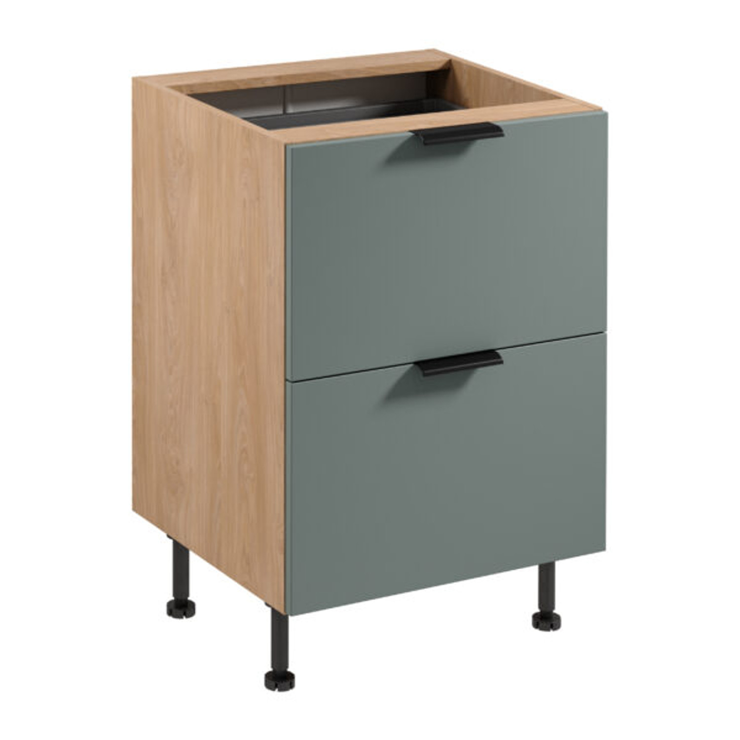 Kuchyňská skříňka SORENTO D60S2+1 AX - Puccini Zelená GALA