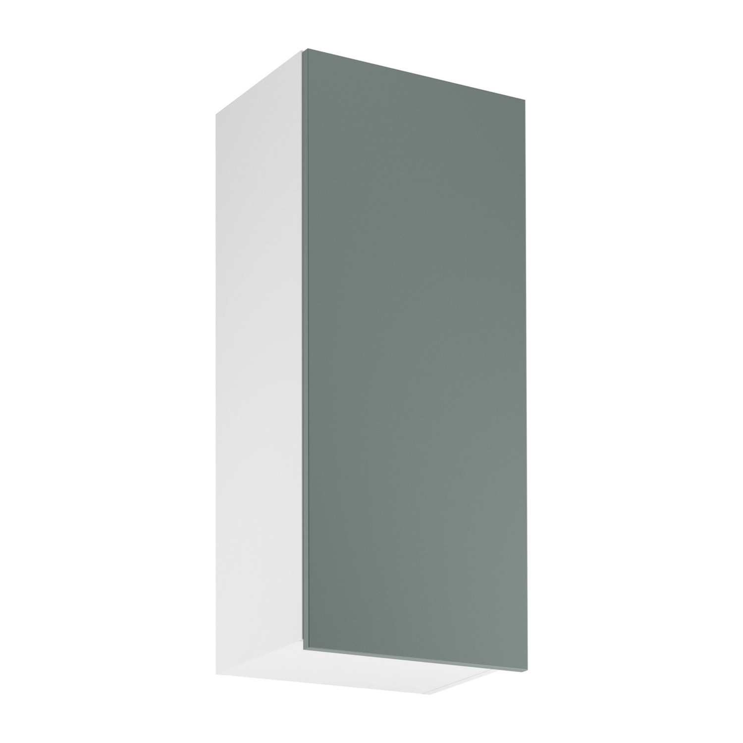 Závěsná kuchyňská skříňka SORENTO G45 - P/L - bílá Zelená GALA