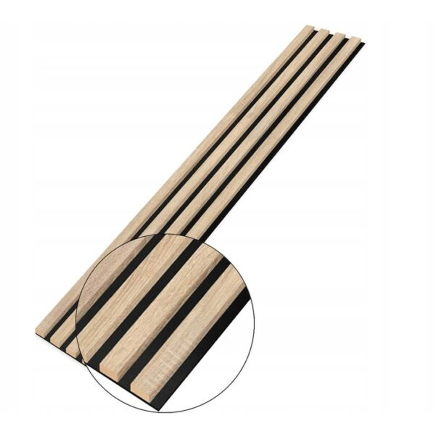 Designový akustický panel Dub Sonoma - 18 cm - 4 lamely E-LAMELE