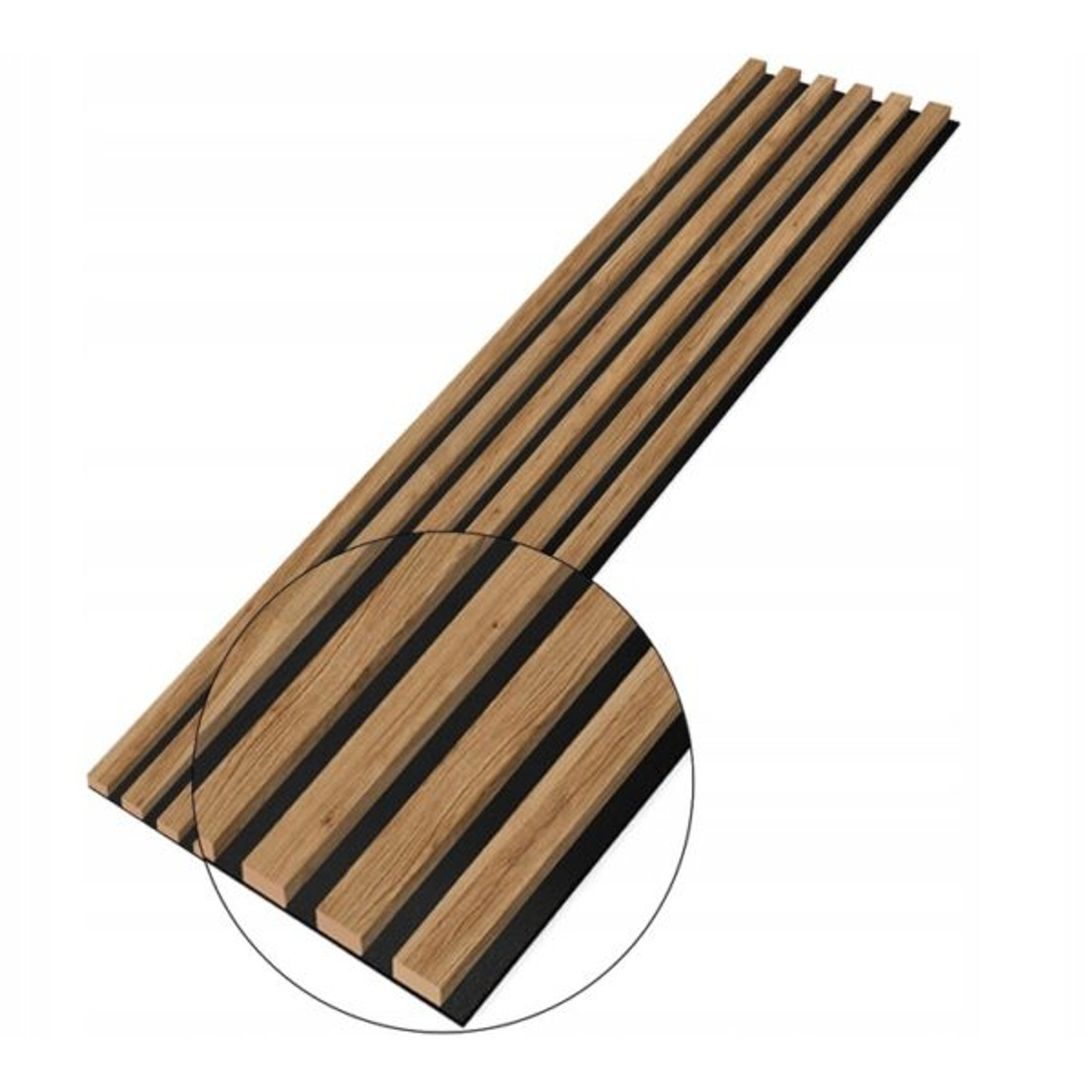 Designový panel z lamel Dub Catania - 28 cm - 6 lamel E-LAMELE