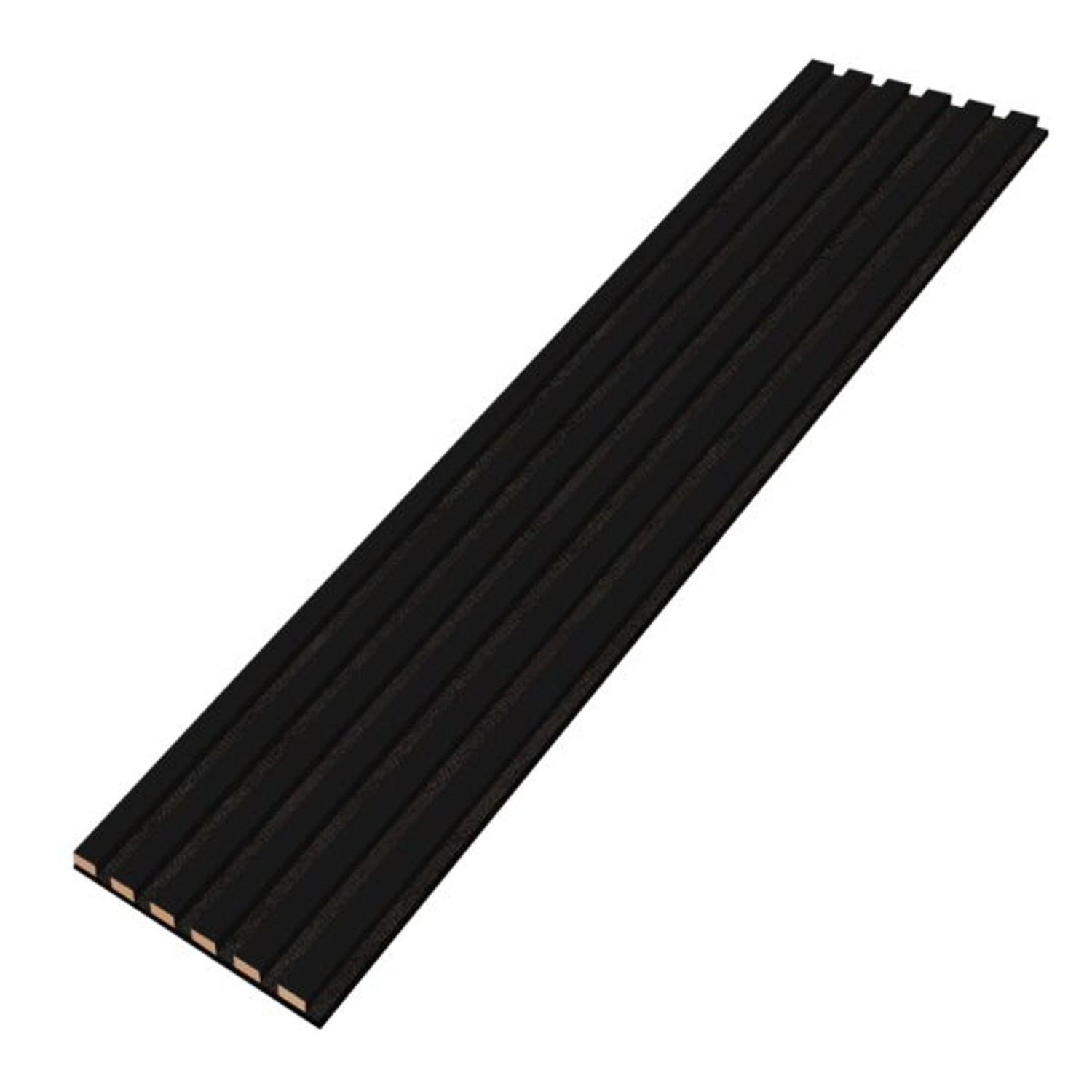 Designový panel z lamel - černá - 28 cm - 6 lamel E-LAMELE