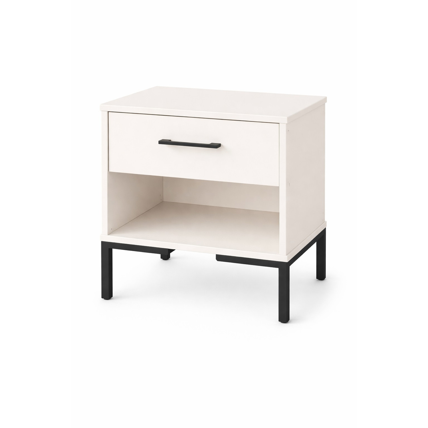 Noční stolek na nožičkách - béžová SG-nábytek