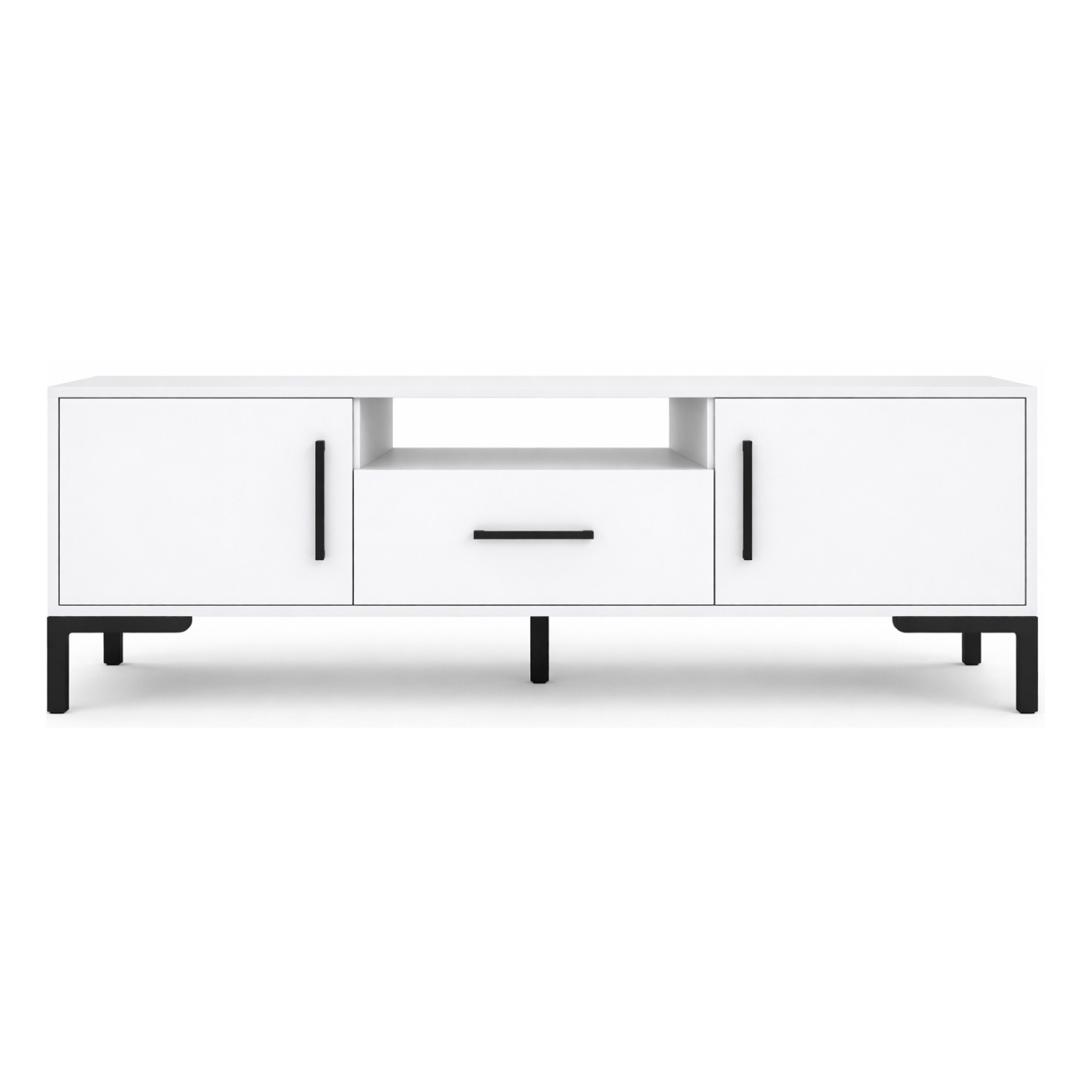 Televizní stolek RTV na nožičkách - bílá SG-nábytek